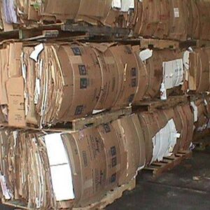 Old Corrugated Paper Scrap