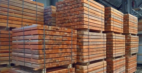ALDER WOOD PALLET ELEMENTS