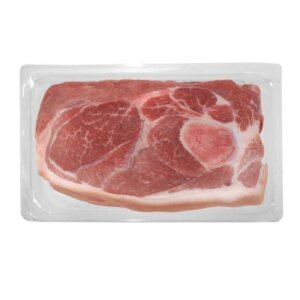 Pork collar boneless, rindless, defatted