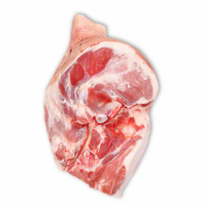 Pork leg round cut