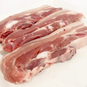 Pork belly strips