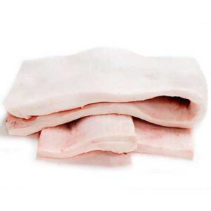 Pork back fat